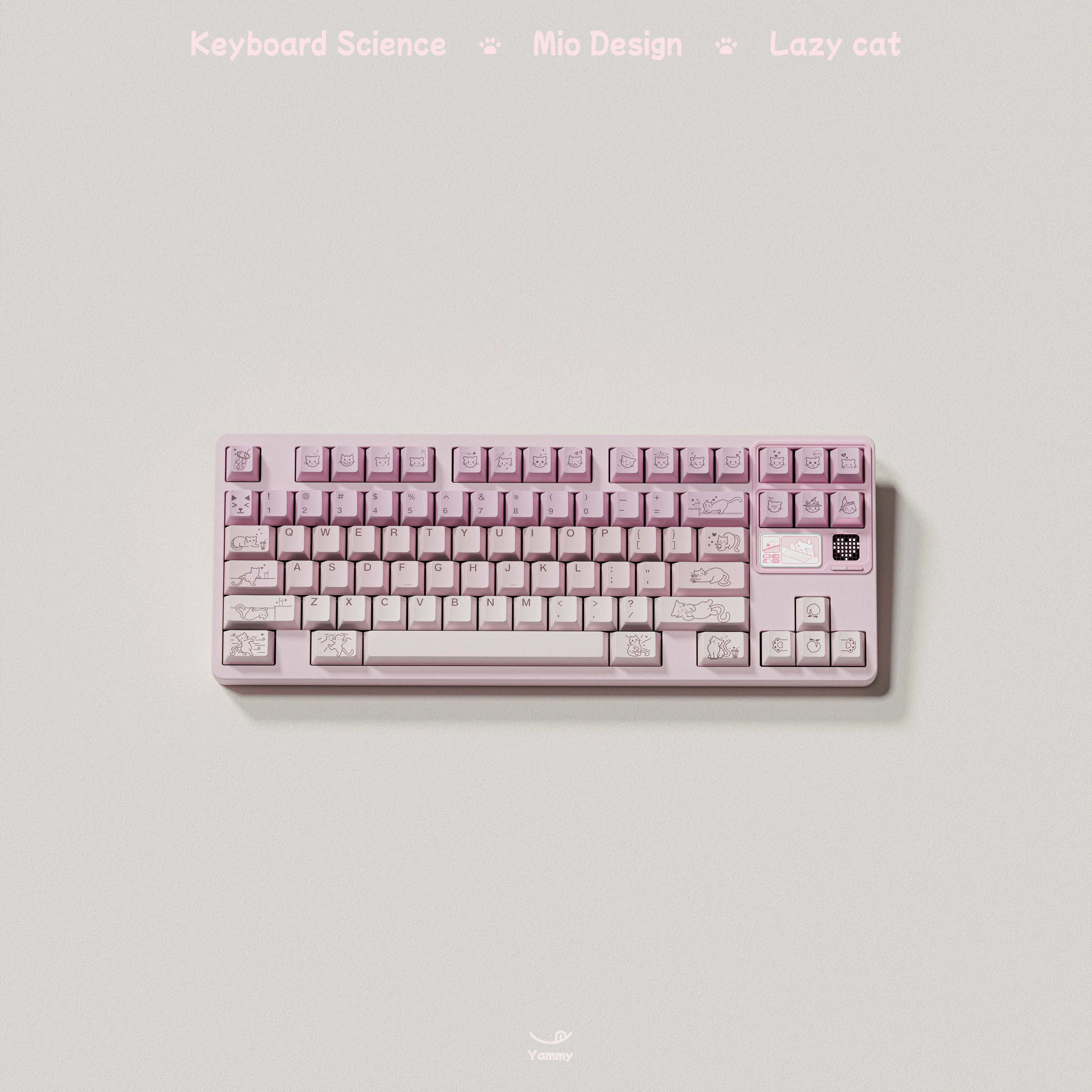 [Pre-Order] Keyboard Science - Mio Yogurt Keycaps