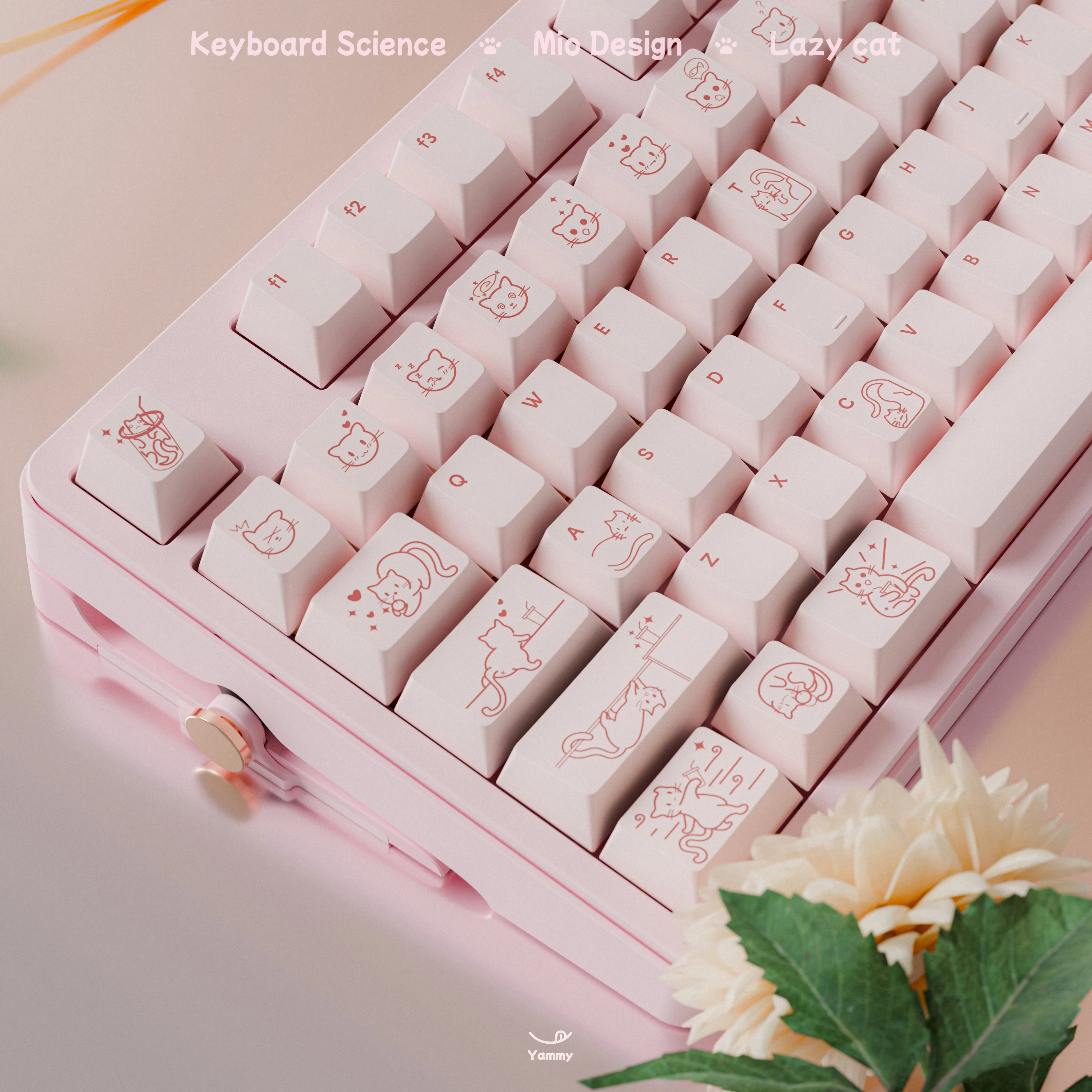 [Pre-Order] Keyboard Science - Mio Yogurt Keycaps