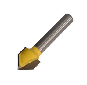 Pro-Tech | Router Bit V-Groove 1/2" 90º 1/4" Shank