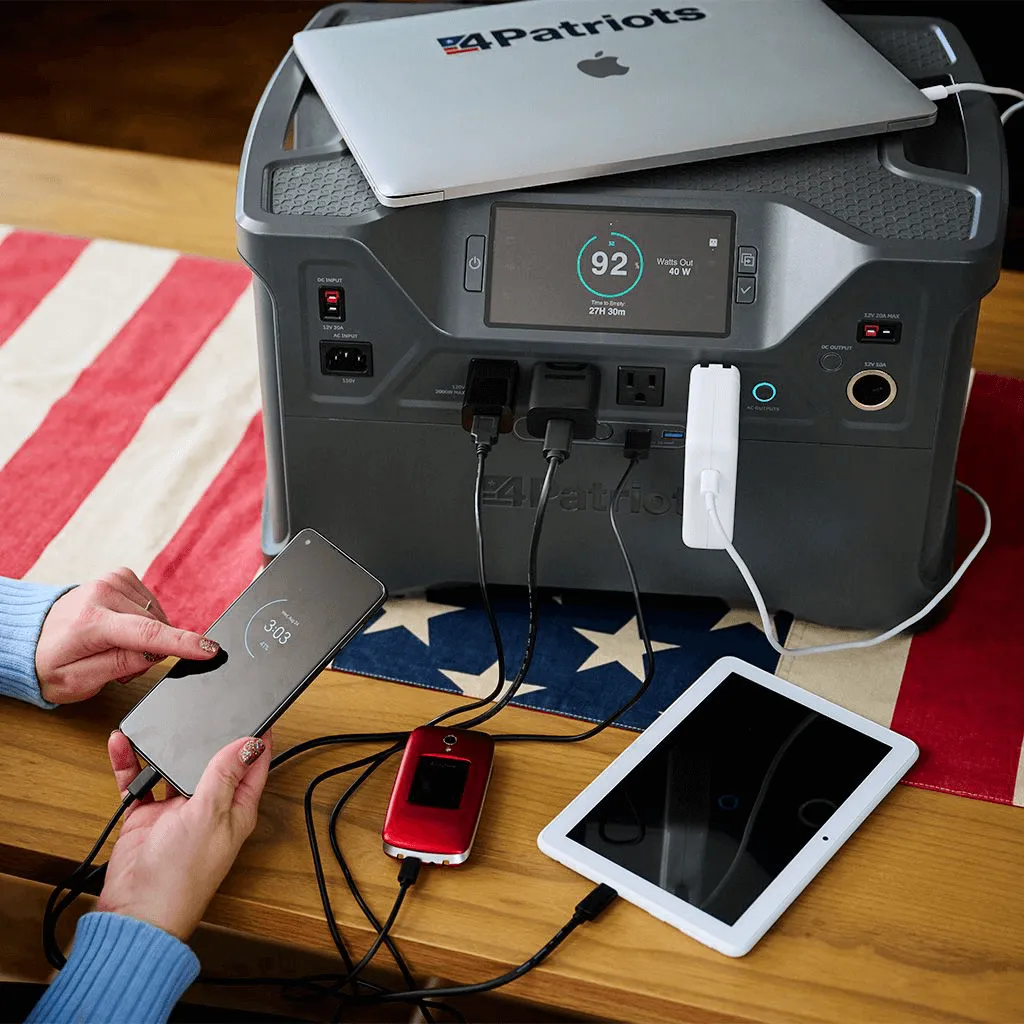 "Ultracharge" Patriot Power Generator 2000X   Sidekick Package