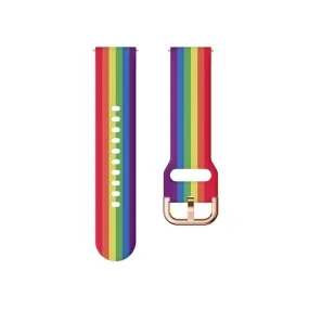 Rainbow Watch Straps compatible with the Samsung Galaxy Watch 6 (40mm)