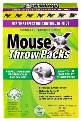 RatX 620206 Mouse Killer, 12 oz, Box :BX 6: QUANTITY: 1