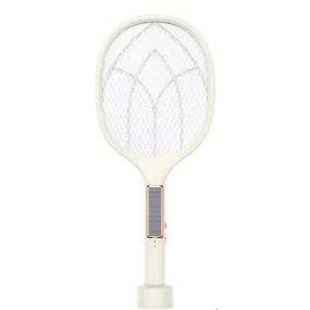 Refurbished Solar Powered Mosquito Killer machine Racket bat for Home with UV Lamp