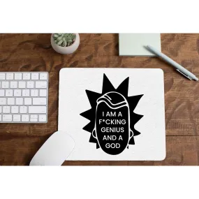 Rick and Morty Mousepad - Genius