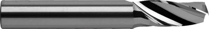 RobbJack - PM-108-08 1 Flute Up Shear Polished Flute Carbide Router for Plastics and Aluminum