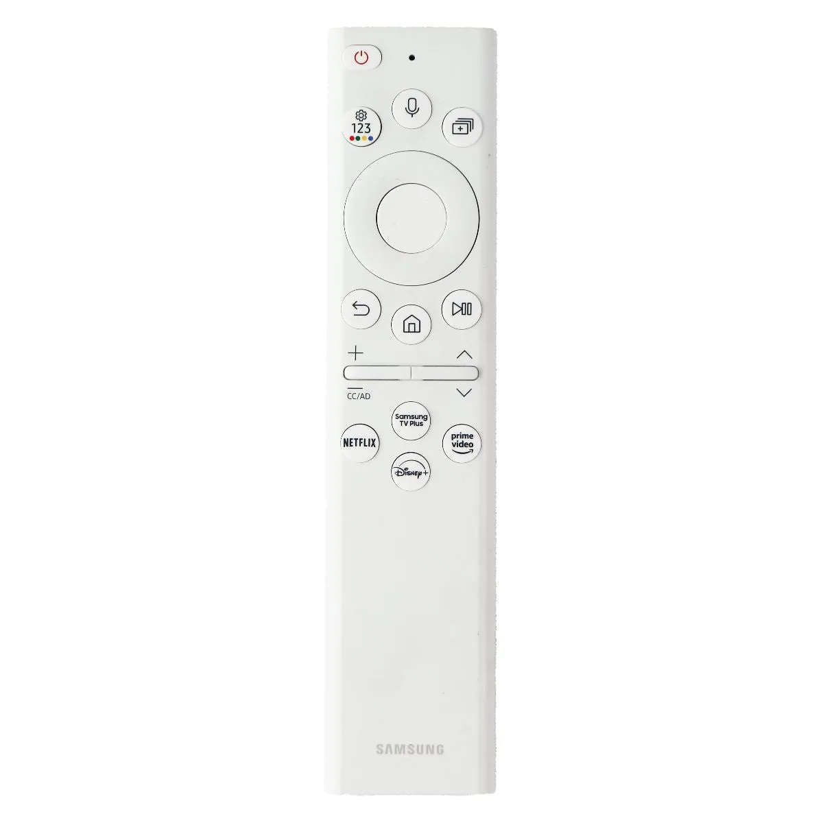 Samsung OEM Solar Powered Rechargeable Remote Control - White (BN59-01391A)