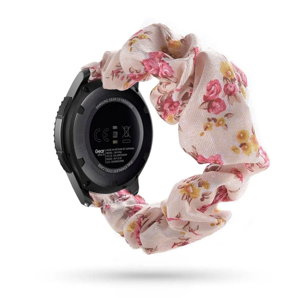 Scrunchies Watch Straps Compatible with the Garmin Vivomove HR & HR Sports