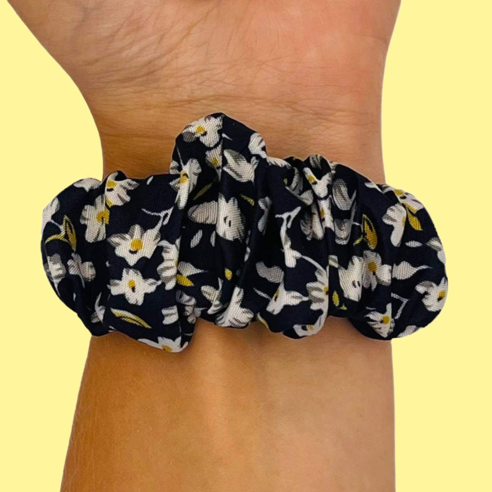 Scrunchies Watch Straps Compatible with the Garmin Vivomove HR & HR Sports