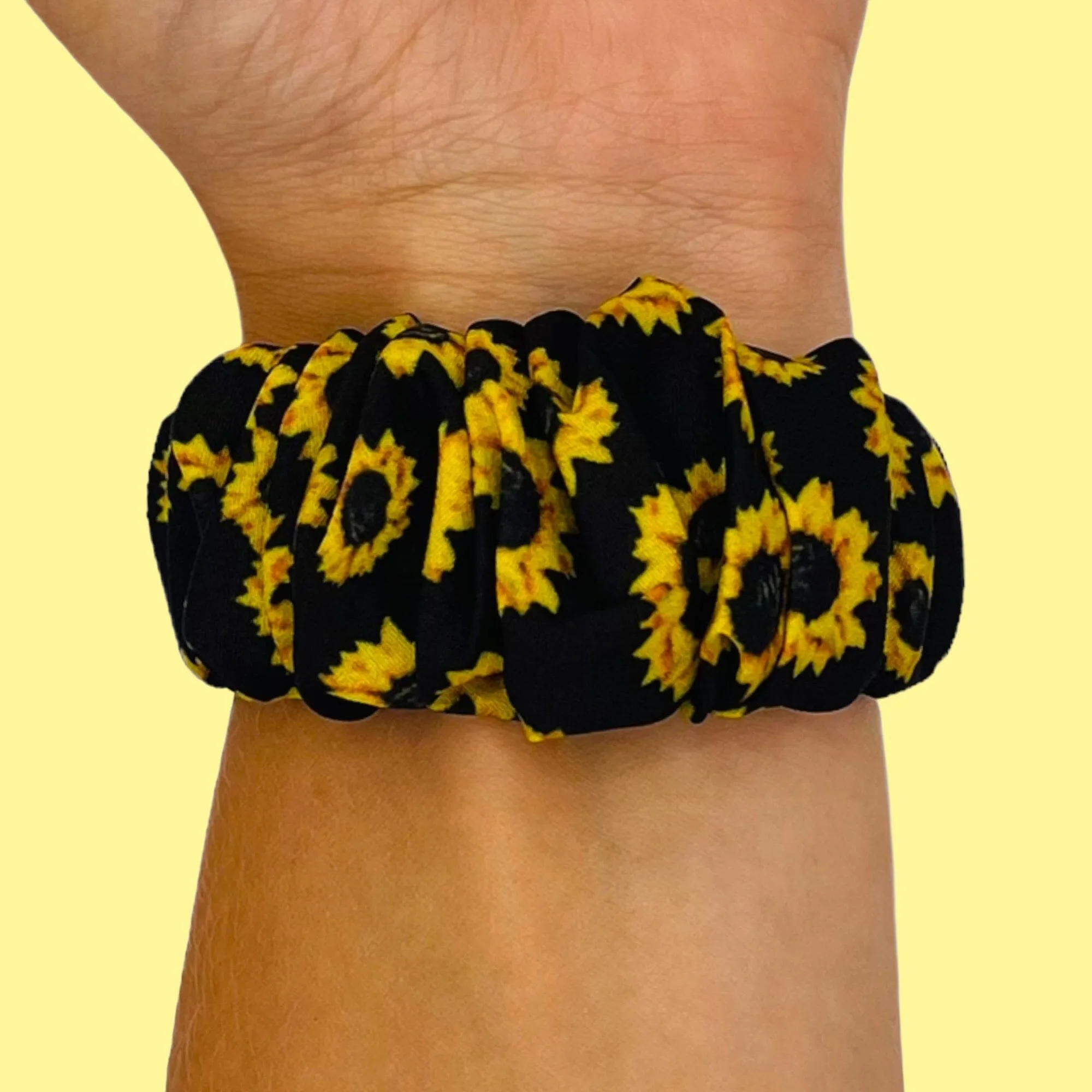 Scrunchies Watch Straps Compatible with the Garmin Vivomove HR & HR Sports