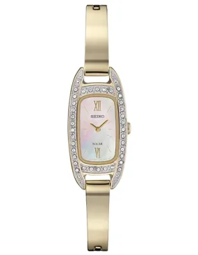 Seiko Womens Essentials - Swarovski Crystals - Gold-Tone - Mother of Pearl