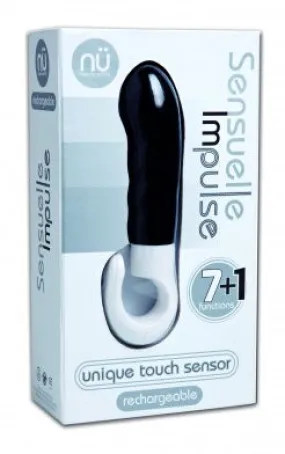 Sensuelle Impulse Slimline Vibrator Black