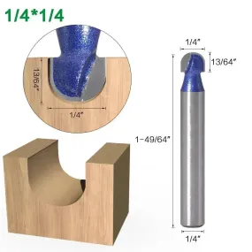 Shank Core Box Router Bit Professional round bottom cutter