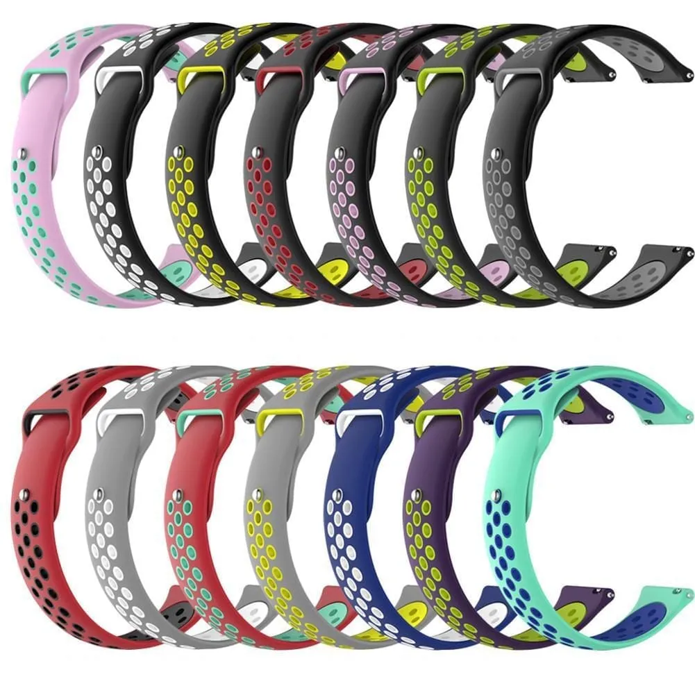 Silicone Sports Straps Compatible with the Garmin Forerunner 55