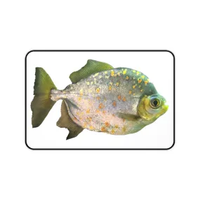 Silver Fish with Specs Desk Mat