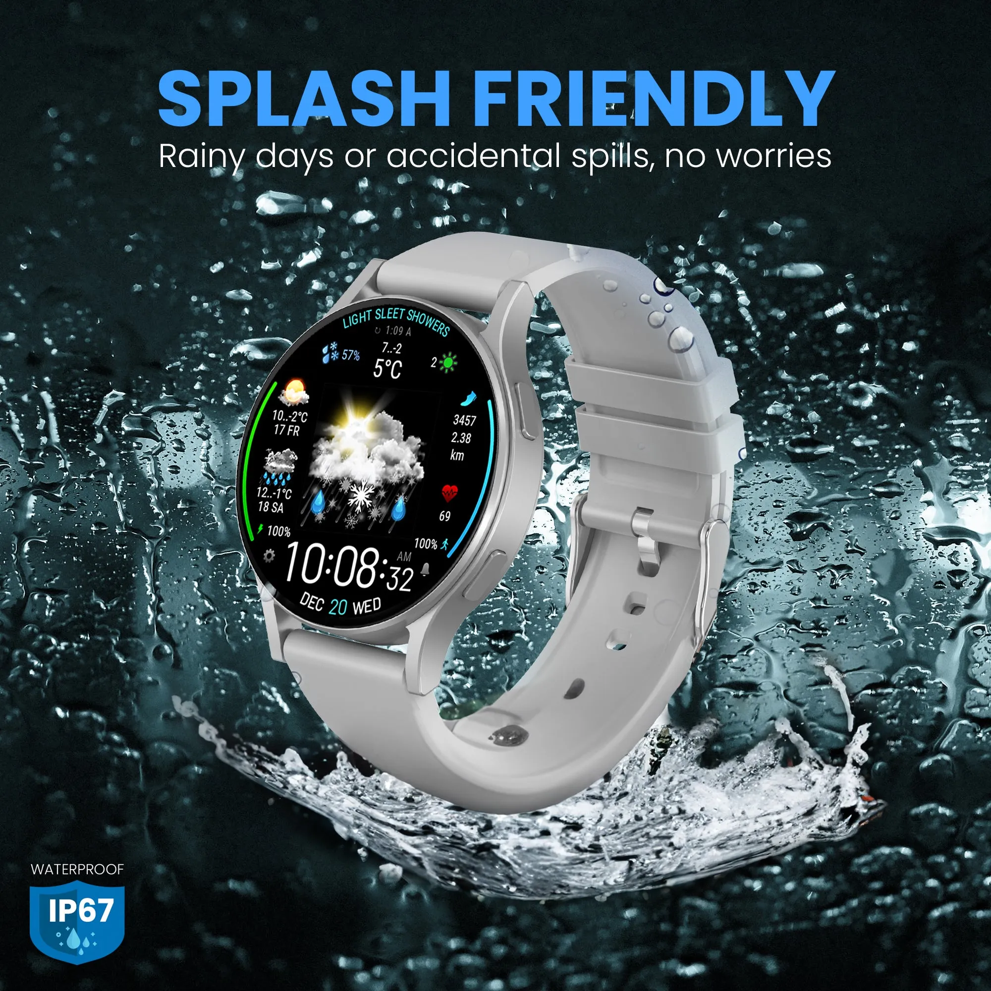 Smartwatch SW10- Silver