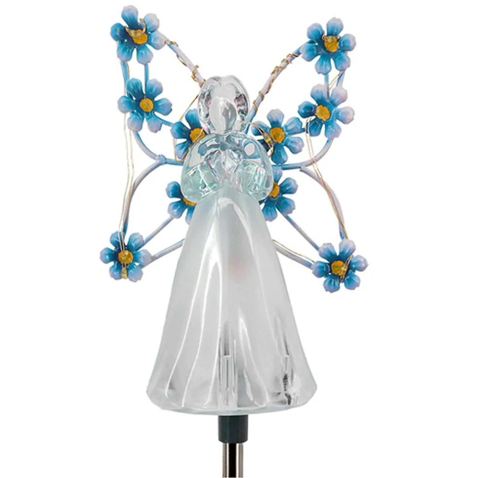 Solar Angel Garden Stake Lights-Blue