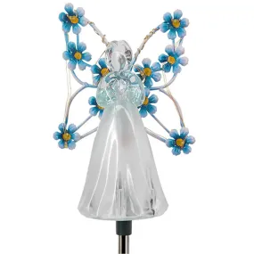 Solar Angel Garden Stake Lights-Blue