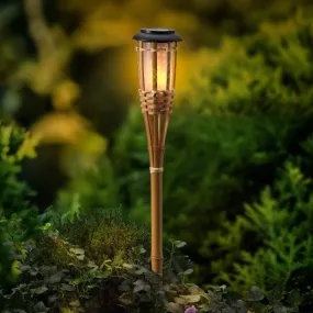 Solar Bamboo Flame Torch