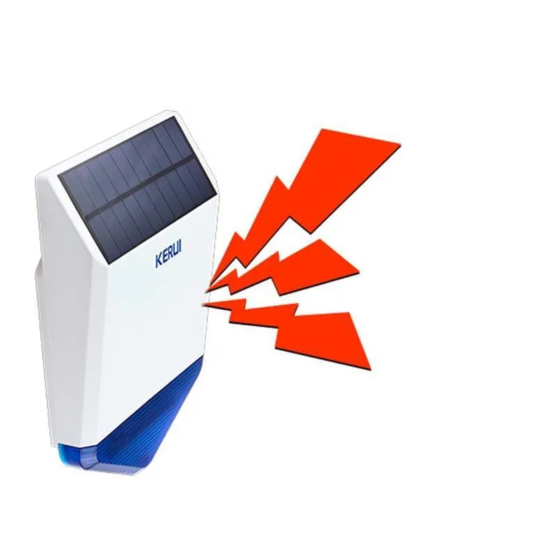 Solar Powered Alarm Siren