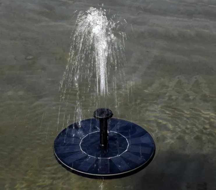 Solar-powered fountain pump