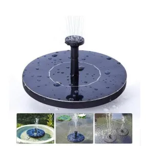 Solar Water Mercury Garden Miniature Portable Floating Fountain Pump For Garden Decoration