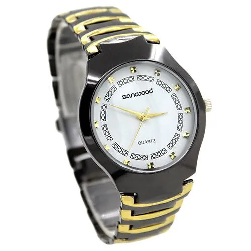 Stainless Steel Band Quartz Wrist Watch