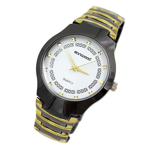 Stainless Steel Band Quartz Wrist Watch