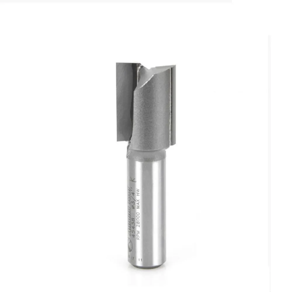 Straight Plunge Router Bit | 2 Flute | Various Dia x 1" x 1⁄2 Shank | 45438 | 738685854389