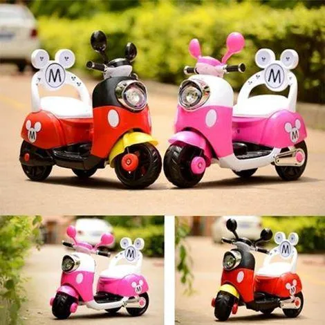 Stylish Mickey/Minnie Rechargeable Adventure Scooter