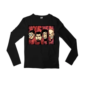 System Of A Down Full Sleeves T shirt - Pop Art