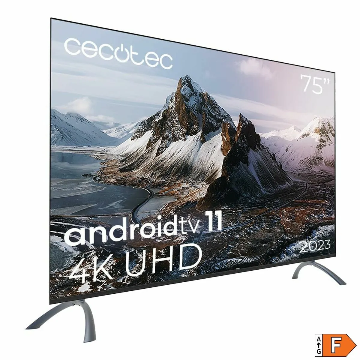 Television Cecotec A3 series ALU30075S 75" 4K Ultra HD LED HDR10