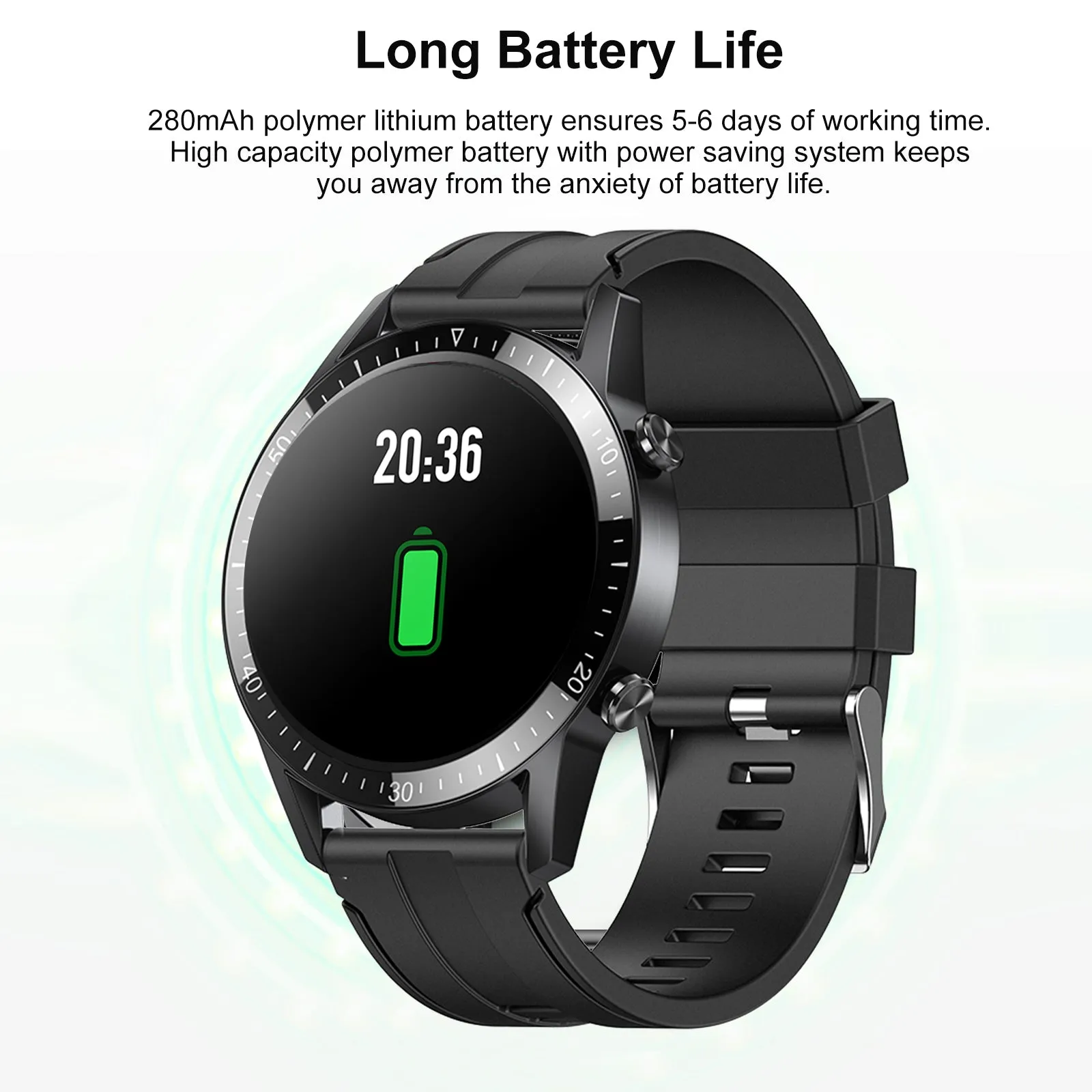 TM02 Smart Watch Fitness Tracker