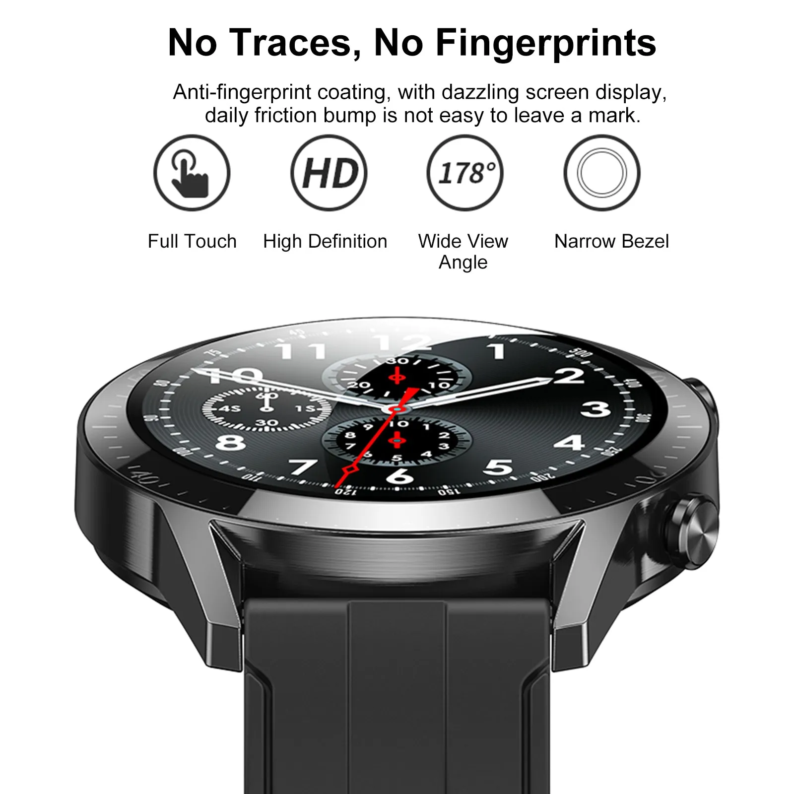 TM02 Smart Watch Fitness Tracker