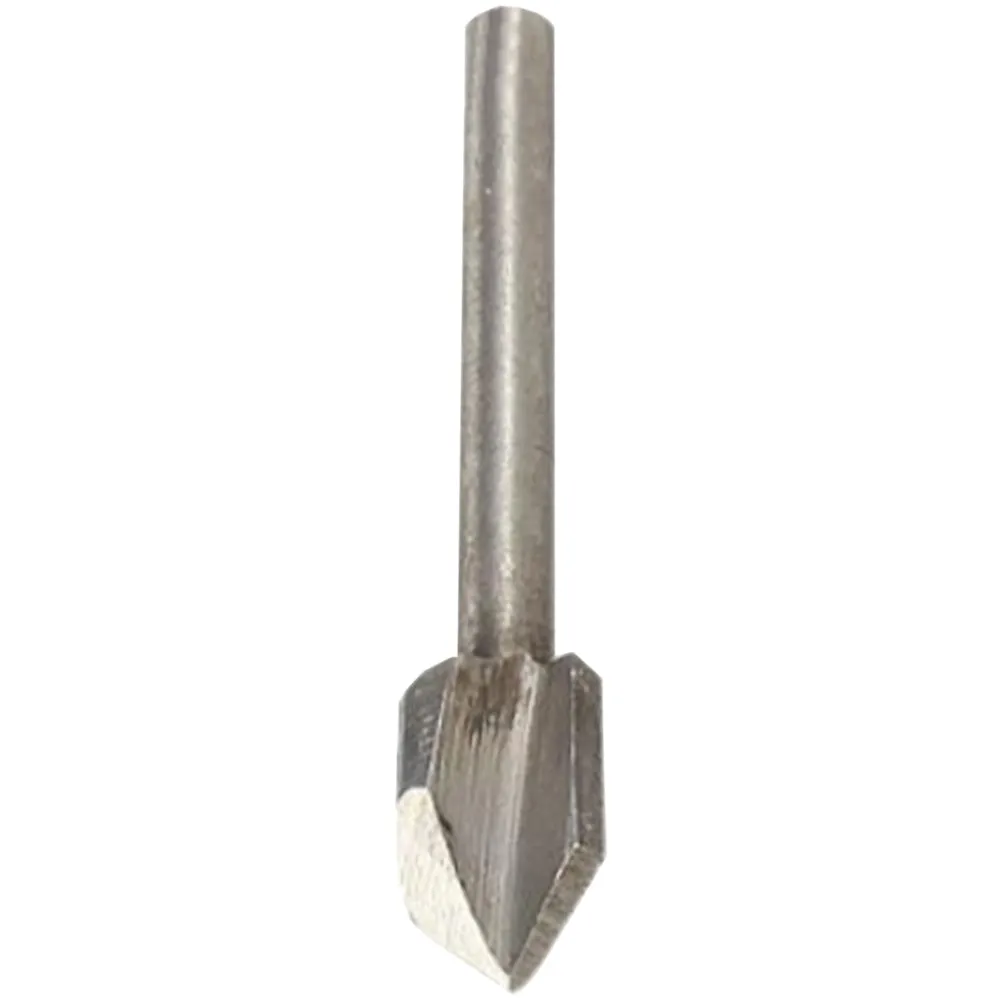 Tork Craft Mini Router Bit 6.4Mm V-Groove 3.2Mm Shank