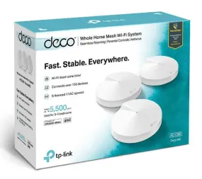 TP-Link Deco M5 Mesh WiFi System – Up to 5,500 sq. ft. Whole Home Coverage and 100  Devices,WiFi Router/Extender Replacement, 3-pack