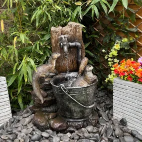 Tranquility 'Otters at the Tap' Water Feature