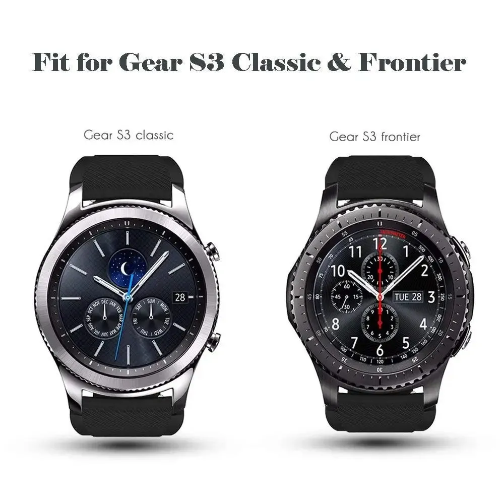 Trendy Silicone 22mm 20mm Strap For Samsung Galaxy Watch