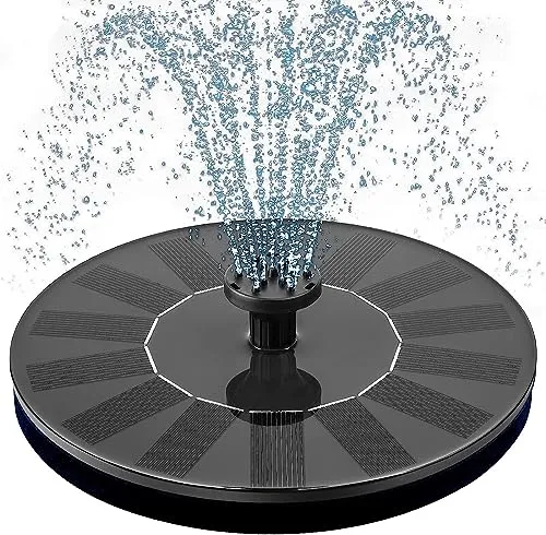 TRIDEO Solar Bird Bath Fountain Pump: Transform Your Outdoor Space with Elegance and Tranquility - Versatile, Eco-Friendly Design_SAT 42