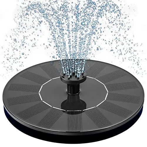 TRIDEO Solar Bird Bath Fountain Pump: Transform Your Outdoor Space with Elegance and Tranquility - Versatile, Eco-Friendly Design_SAT 42