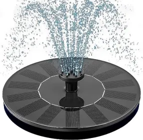 TRIDEO Solar Bird Bath Fountain Pump: Transform Your Outdoor Space with Elegance and Tranquility - Versatile, Eco-Friendly Design_SAT 42