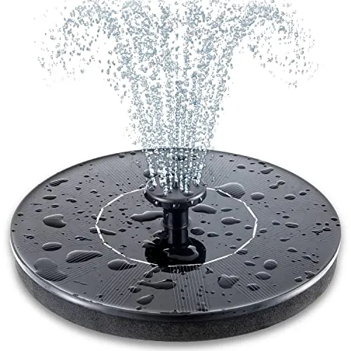 TRIDEO Solar Bird Bath Fountain Pump: Transform Your Outdoor Space with Elegance and Tranquility - Versatile, Eco-Friendly Design_SAT 44