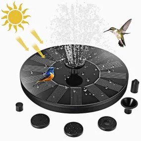 TRIDEO Solar Bird Bath Fountain Pump: Transform Your Outdoor Space with Elegance and Tranquility - Versatile, Eco-Friendly Design_SAT 45