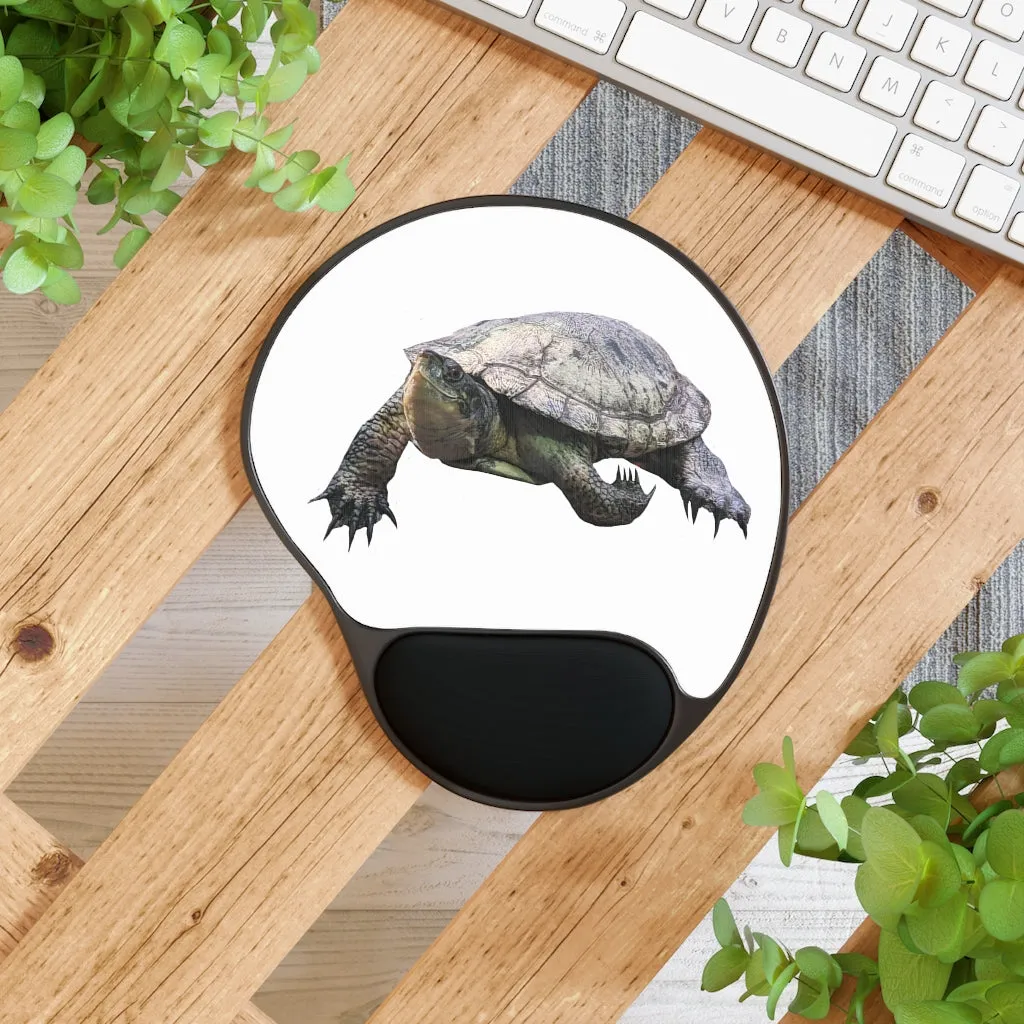 Turtle Mouse Pad With Wrist Rest