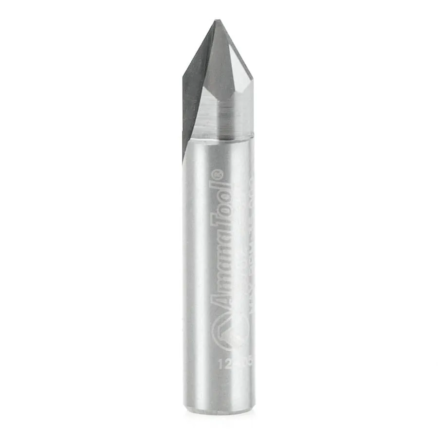 V Groove Engraving Router Bit | 60°x 1⁄4 Dia x 3⁄16 x 1⁄4" Shank | 45782 | 738685457825