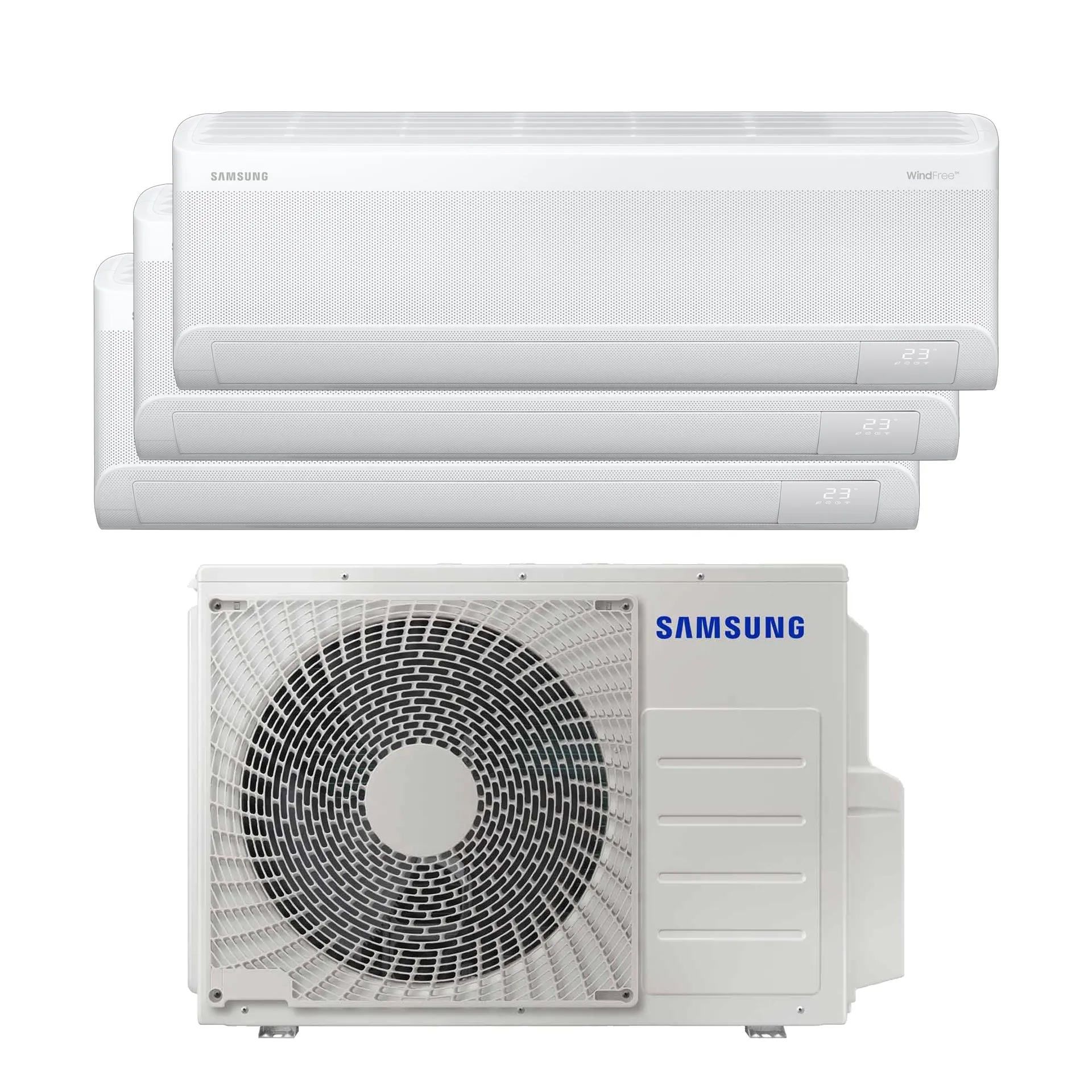 WINDFREE SYSTEM 3 AIRCON (9K x2   12K) & FREE INSTALLATION   FREE $300 E-VOUCHER BY SAMSUNG