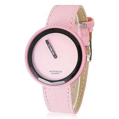 Women's Watch Minimalism Round Dial Candy Color Fashion watch