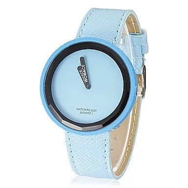 Women's Watch Minimalism Round Dial Candy Color Fashion watch