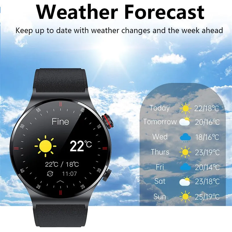 XIAOMI NFC Bluetooth Call Bussiness Smartwatch Men ECG PPG Blood Pressure Monitor Sports Fitness Smart Watch for Android IOS