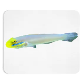 Yellow and White Fish Mouse Pad (EU)